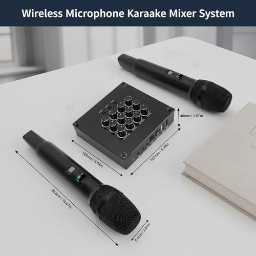 Handheld Wireless Microphone System - 2