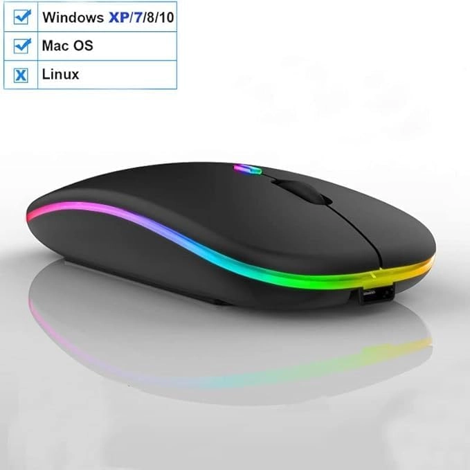 Wireless Mouse - Bluetooth & 2.4G