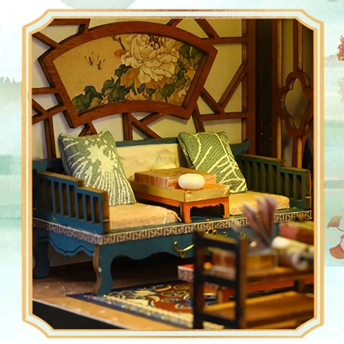 Miniature Dollhouse Kit - green spring yard