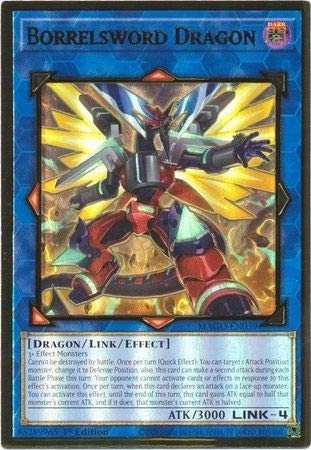 Crystalcommerce Yu-Gi-Oh! Borrelsword Dragon MAGO-EN039 - English 1st Edition