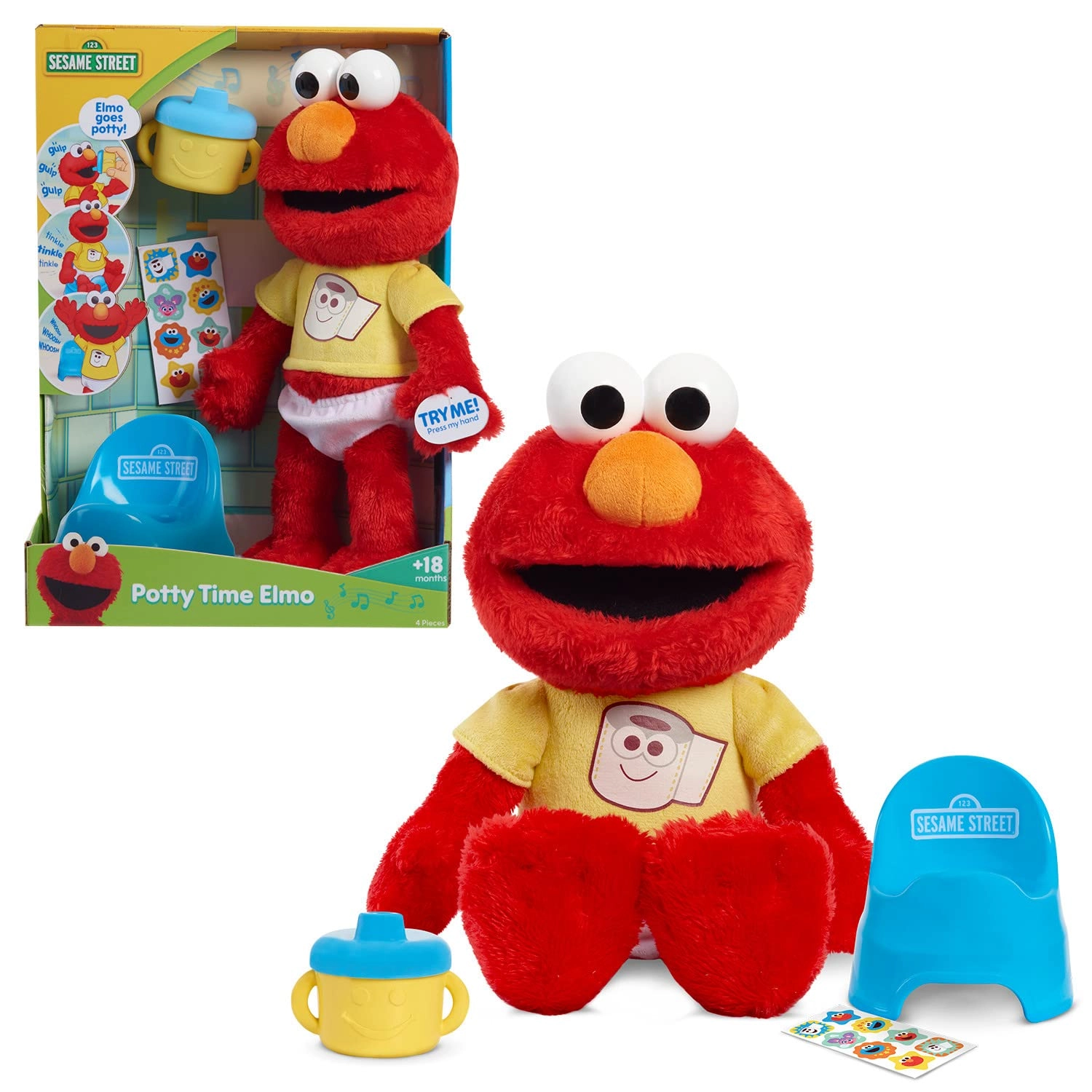 Just Play Potty Time Elmo - Sound effects