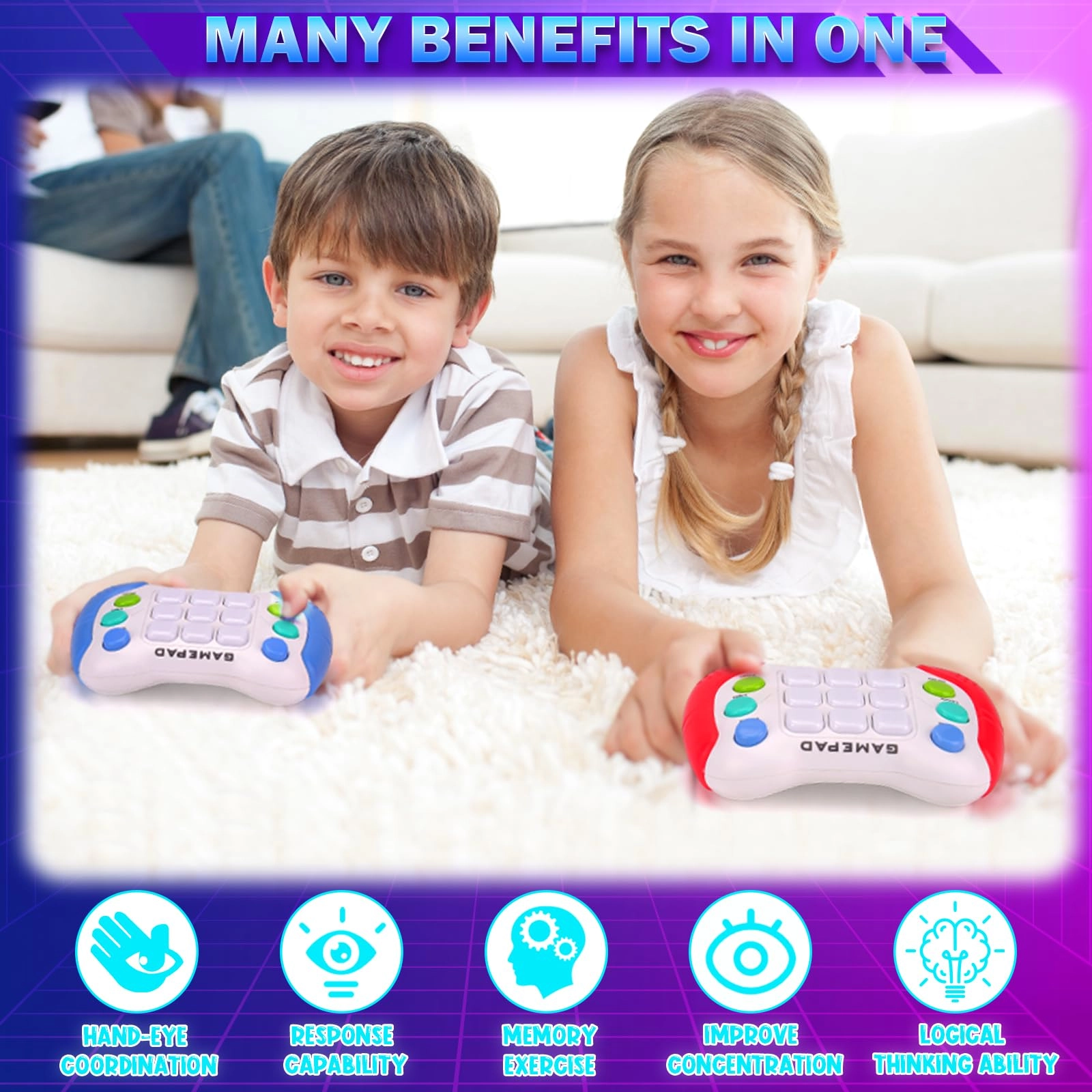 Handheld Game Console - 4-10 years