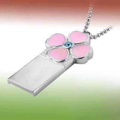 Green Pocket Aluminium USB Flash Memory Stick Drive - USB 2.0 4GB