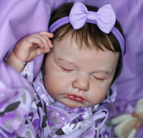 LOULOU Reborn Baby Doll - 20 Inch Vinyl Girl Ages 3+