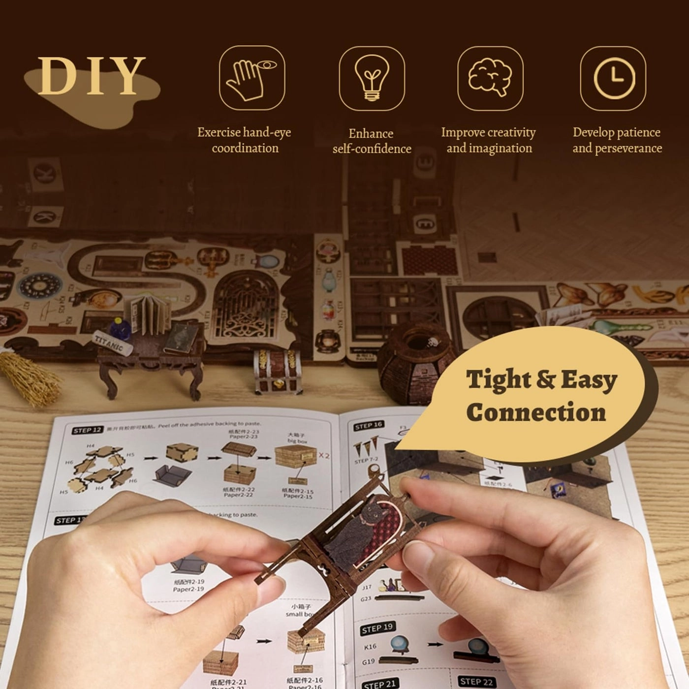 Book Nook Kit - Corner Coffee Shop