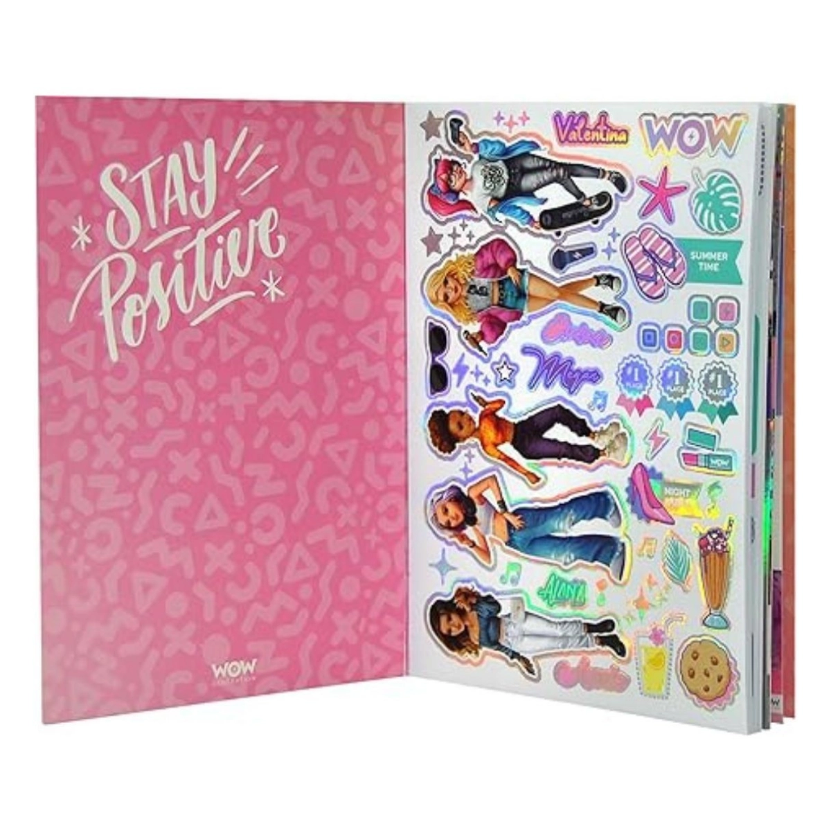 Holographic Sticker Book 100 pcs