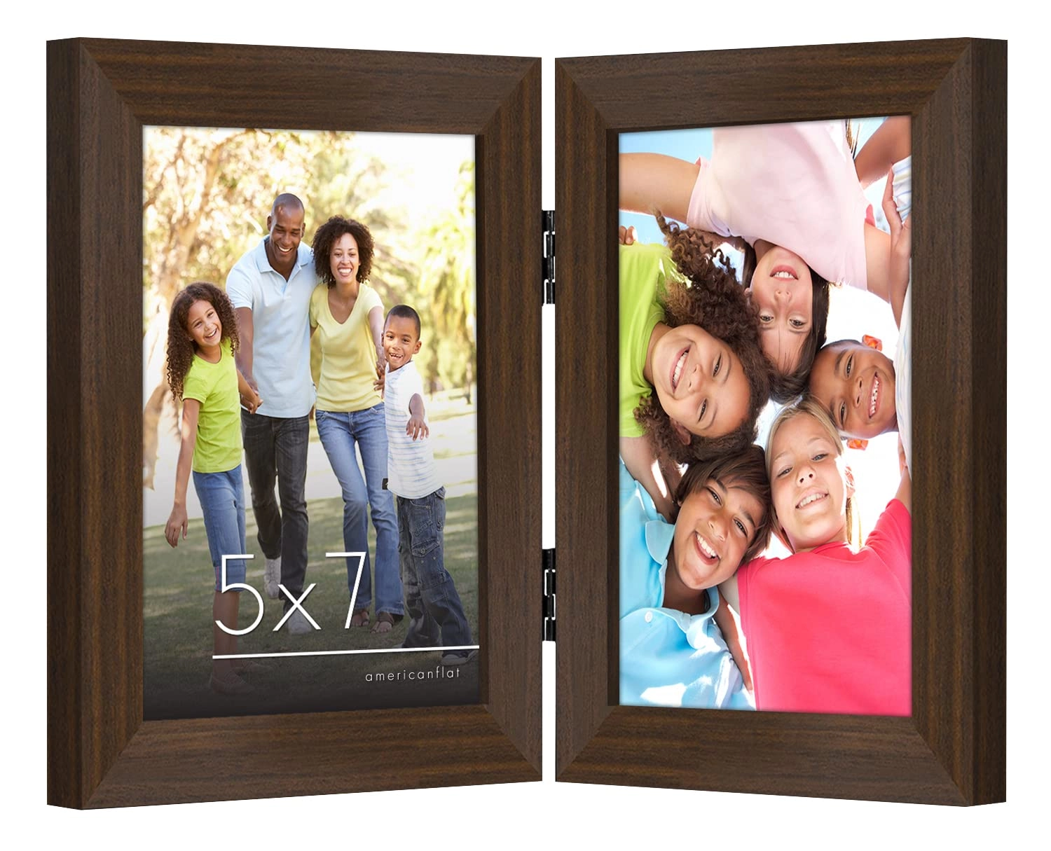 Hinged Picture Frame - 5x7 Two Displays