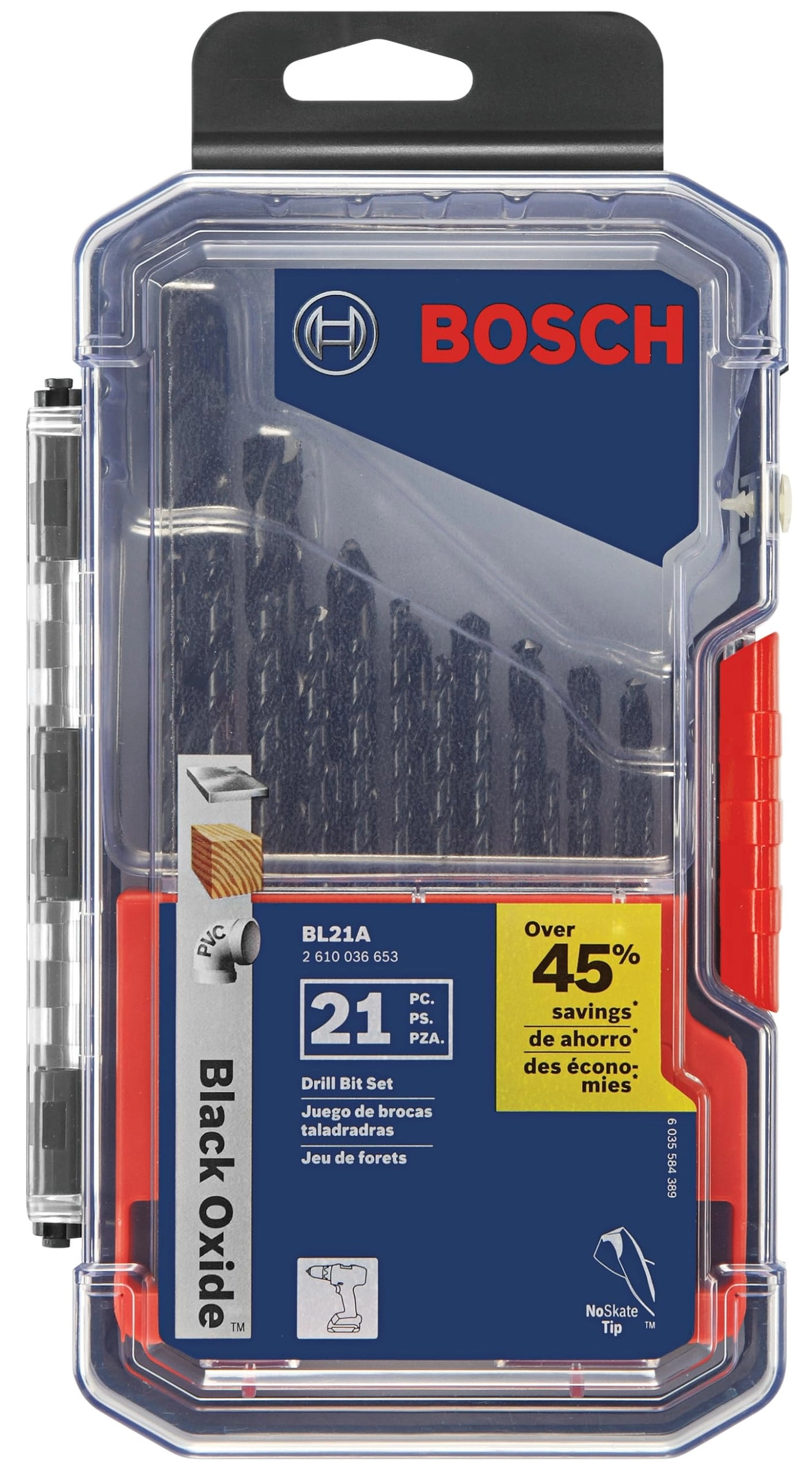 Bosch BL21A - Black Oxide 21-Piece