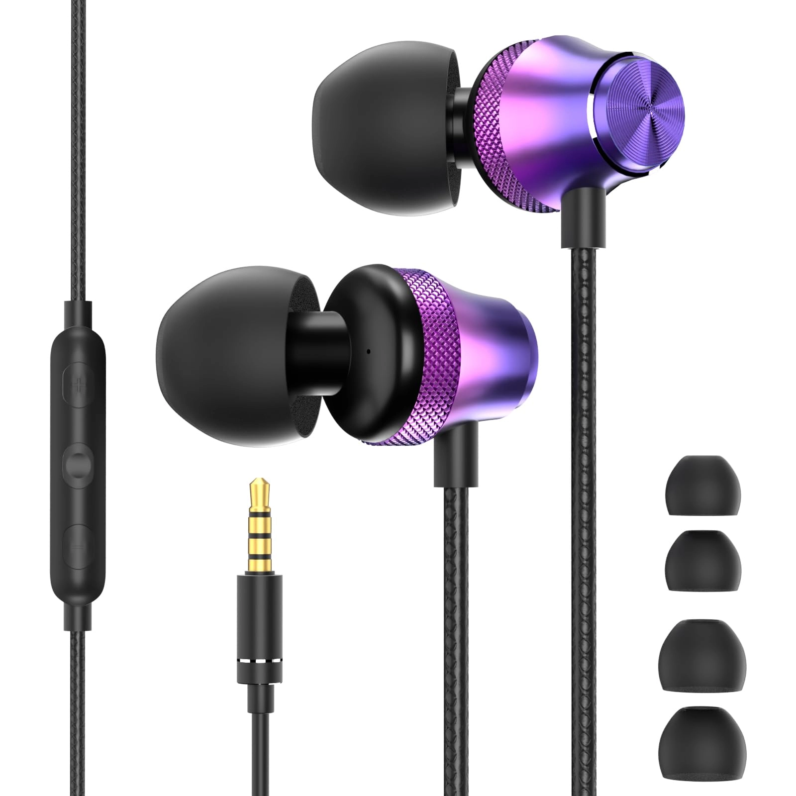 AIAUXAI Over Ear Earbuds - Wired Earbud