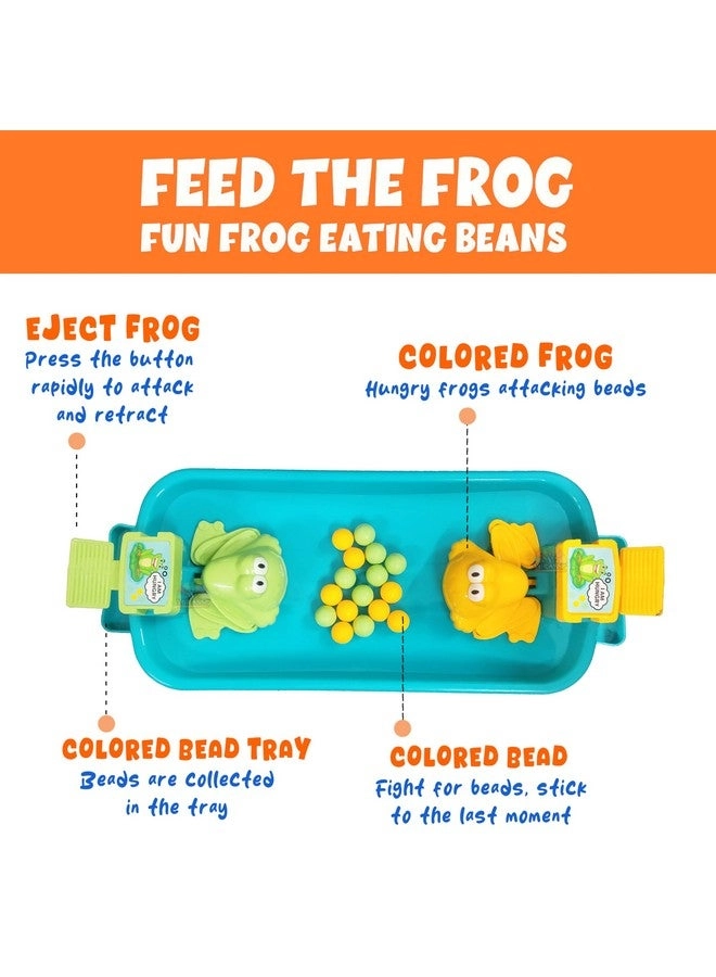 Hungry Frogs - 16 Beads