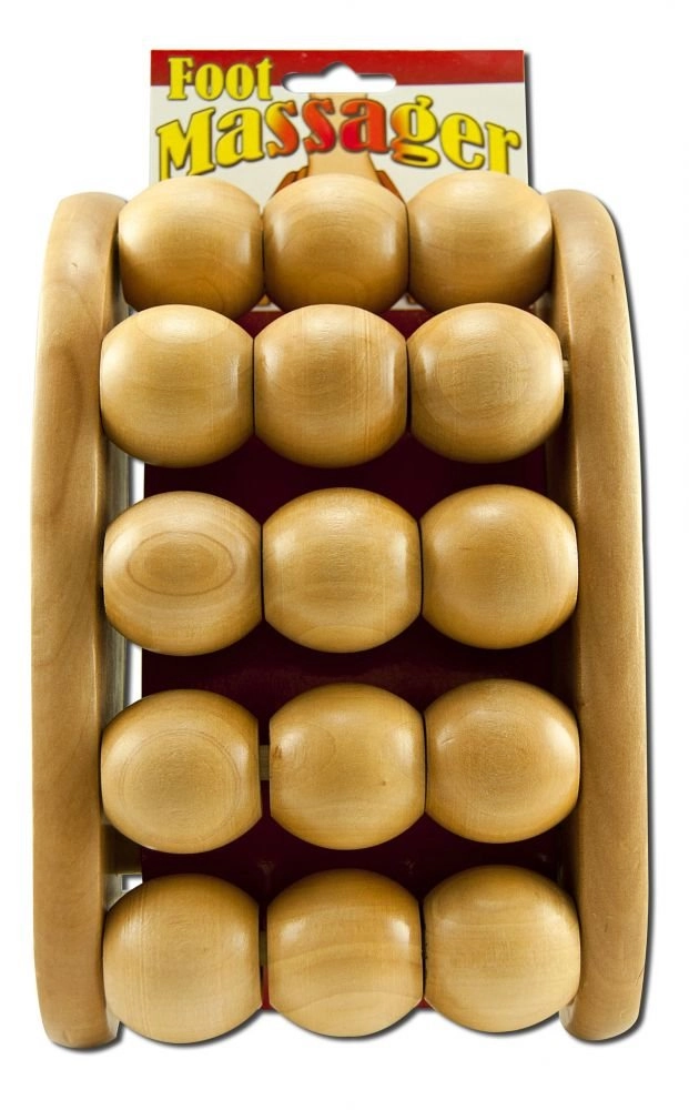 GUSATOLAS Soothera Wooden Ball Foot Massager