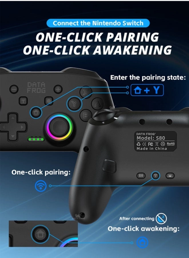 Gaming Controller Wireless Pro - Switch/OLED/PC