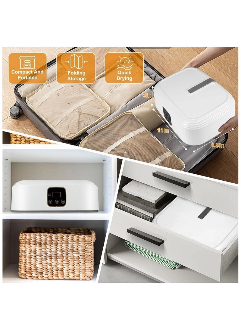 Portable Clothes Dryer - 3D Drying Cycle UV Sterilization