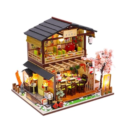Gibbon Sushi Shop - Vintage Japanese