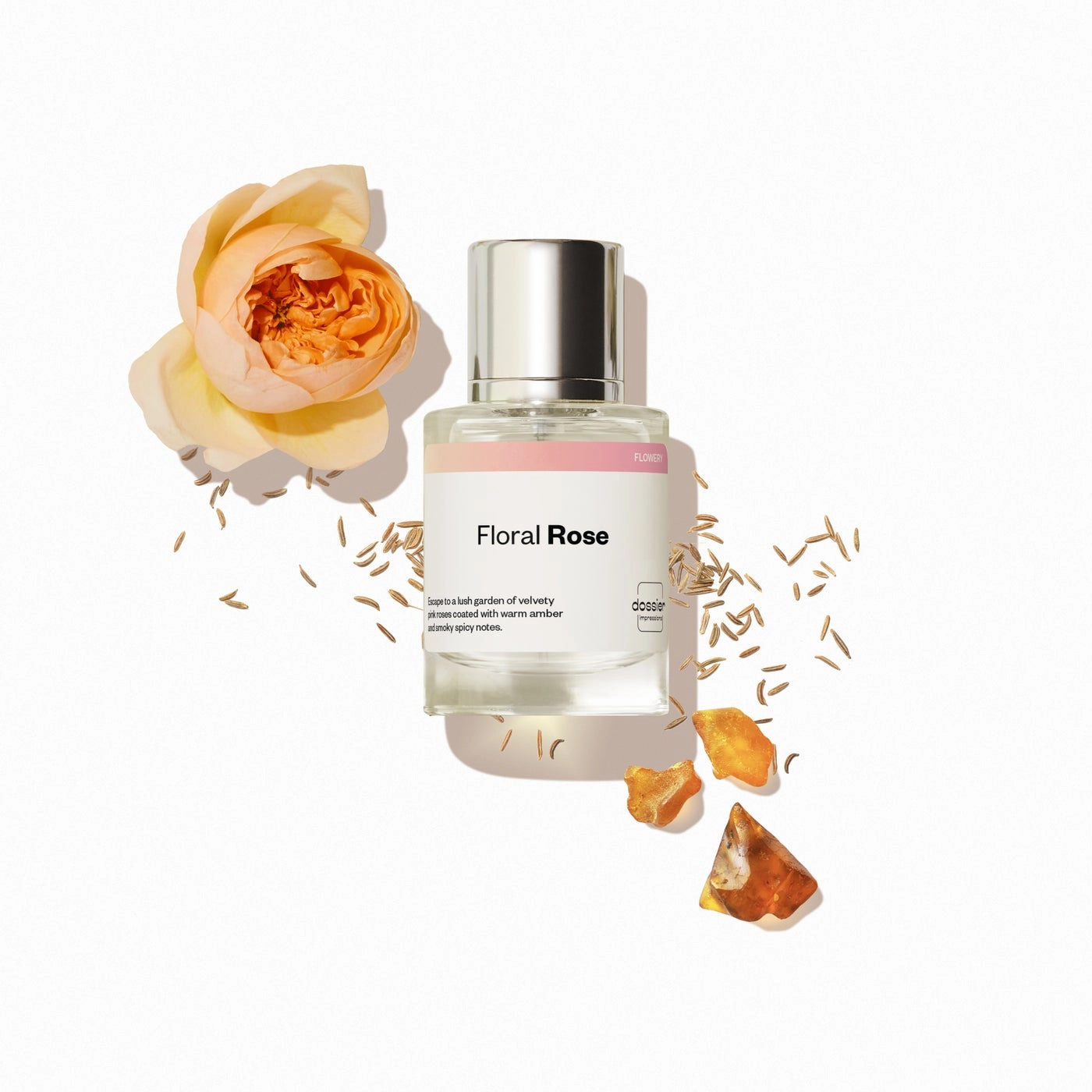 Dossier Floral Rose Eau de Parfum 50 ml