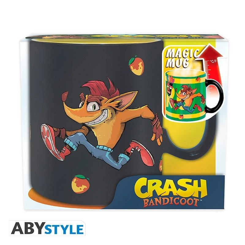 CRASH BANDICOOT Mug - Heat Change Nitro box - 460 ml