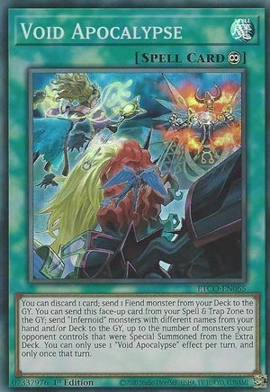 Yugioh Singles Void Apocalypse ETCO-EN065 1st Edition