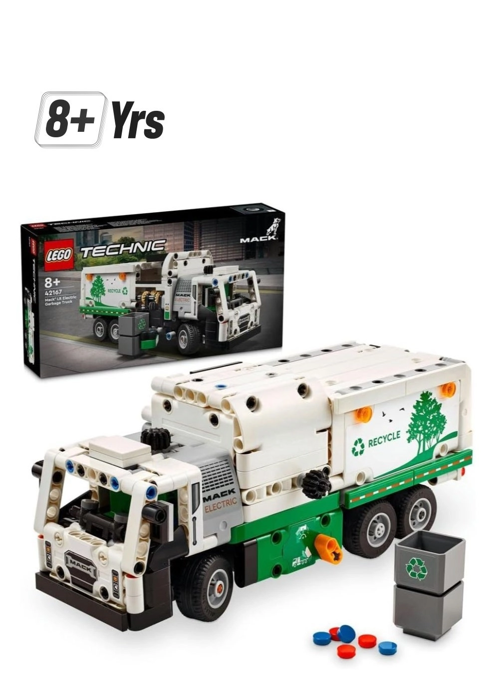 Technic Mack LR Electric Garbage Truck (42167)