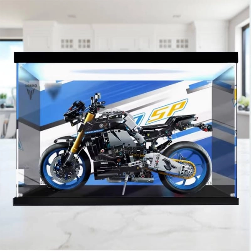 Display Case (42159) - Clear Acrylic Mirror Bottom