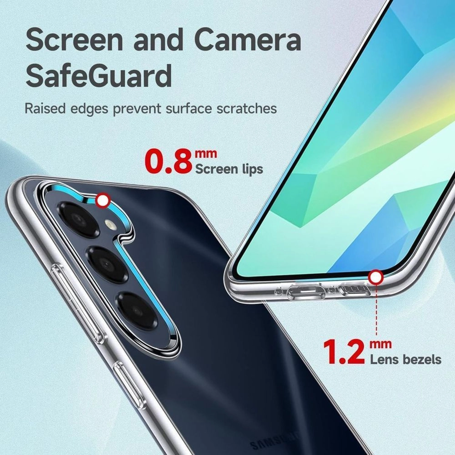 Lucid Case + Screen Protector for Samsung Galaxy A16