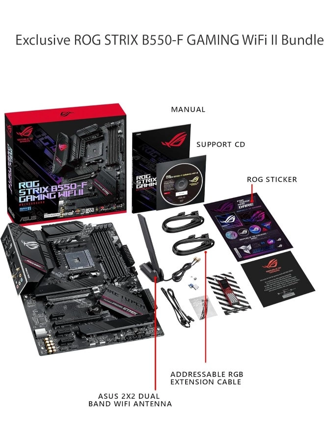 ROG STRIX B550-F GAMING WIFI II - AM4 ATX WiFi 6E