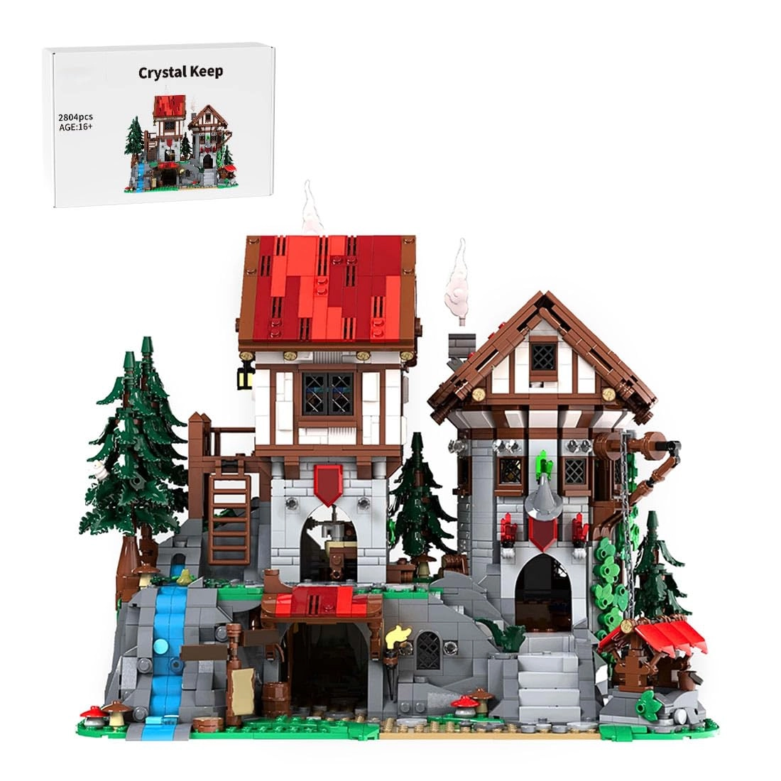 Thinkizen Crystal Keep - medieval house