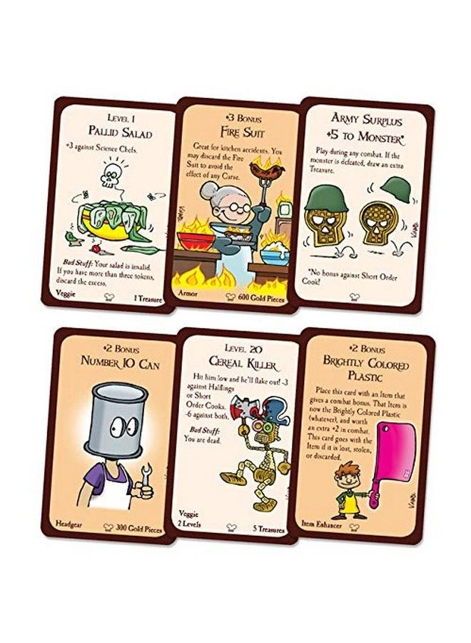 Munchkin Crazy Cooks - Card Game