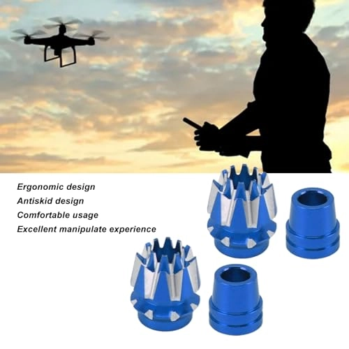 uqi905e4pv-12 - Drone Controller Sticks Aluminum Alloy Blue