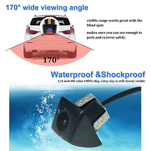 Car Rear View Camera - Night vision 1280*720 pixels