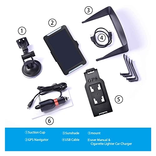 GPS Navigator 2345678865 for Trucks - 7 inch 256MB+8GB