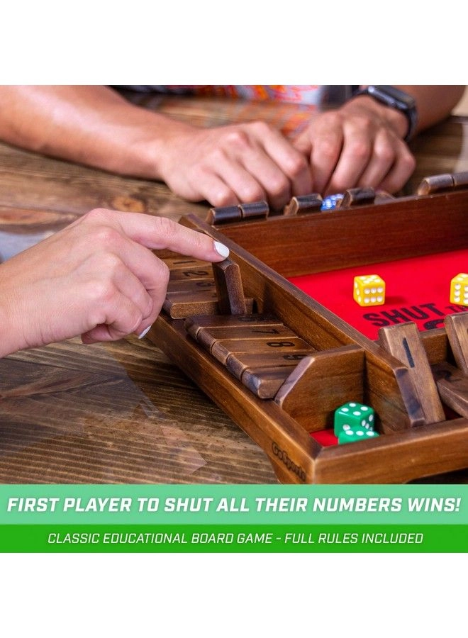 Shut the Box - Premium Wooden 4 Player