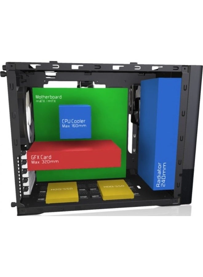 Node 804 - window side panel Micro ATX