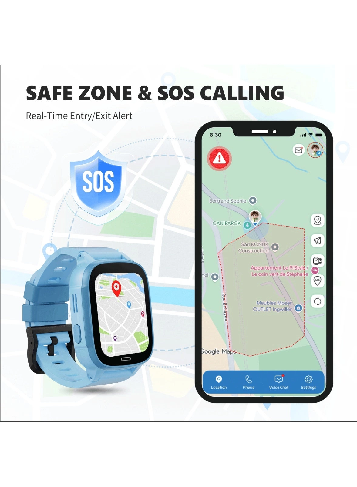 WK1 43mm ABS+PC LTE GPS