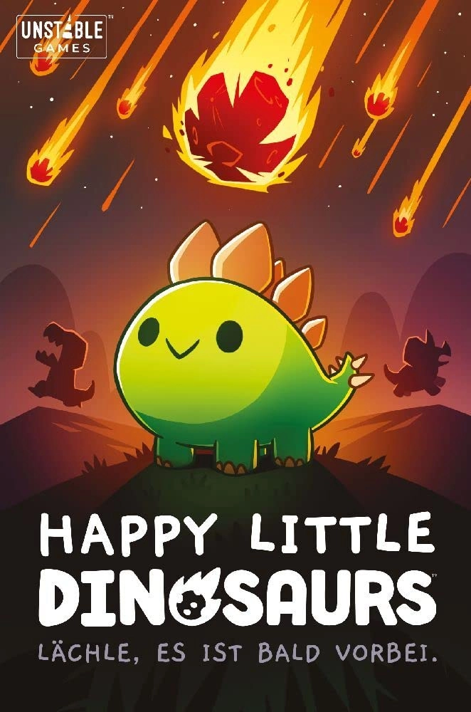 Unstable Games Happy Little Dinosaurs - Card Game (German)