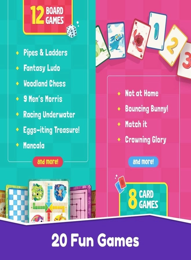 Game On! 20 in 1 - Ludo Chess Checkers