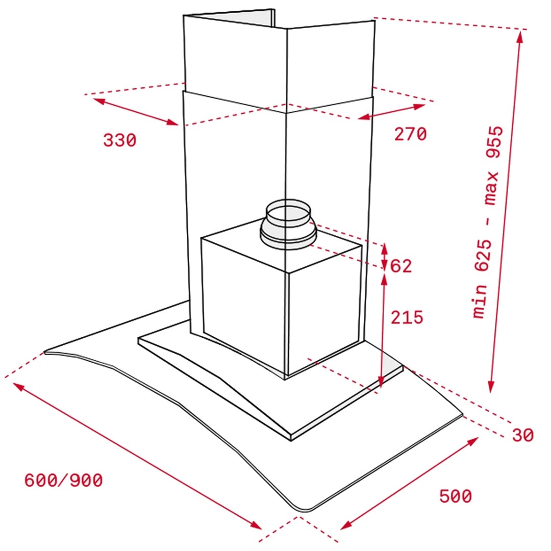 NC 680 - 637 m³/h 600 millimeter
