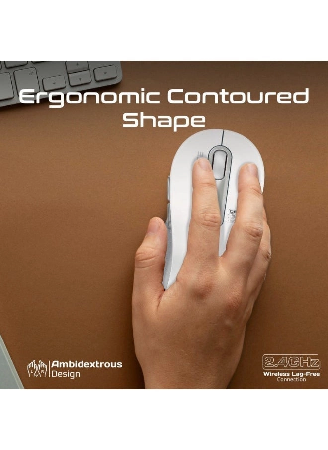 Ken Dual Mode Optical Mouse - Bluetooth & RF