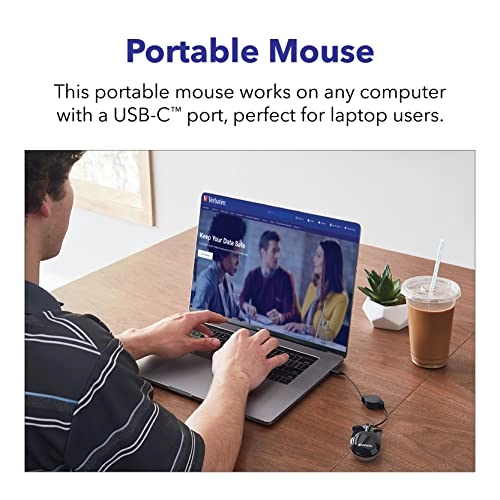 Mini Travel Optical Mouse - USB