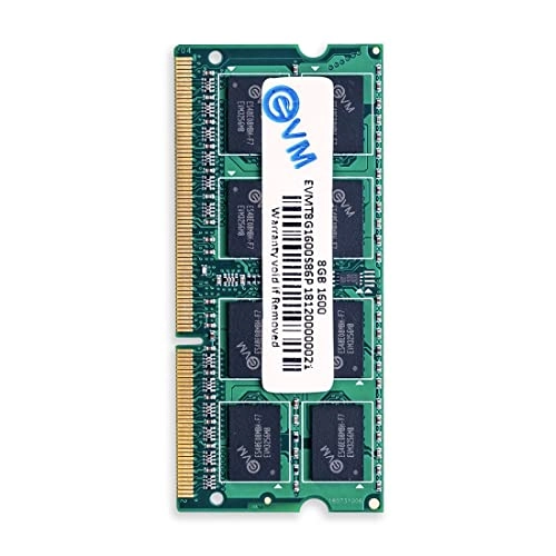 EVMT8G1600S86P - 8GB 1600MHz SO-DIMM DDR3
