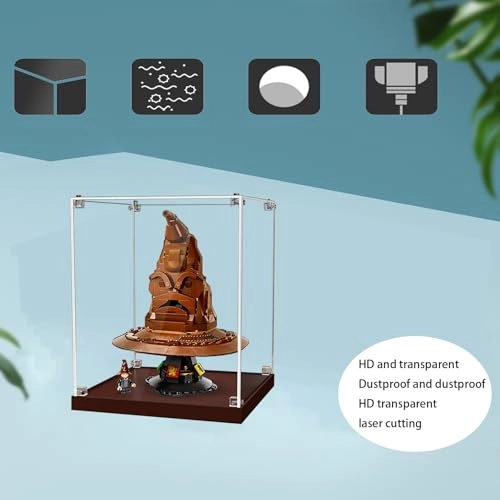 Acrylic Display Case - 24 x 24 x 37 cm Transparent 3mm