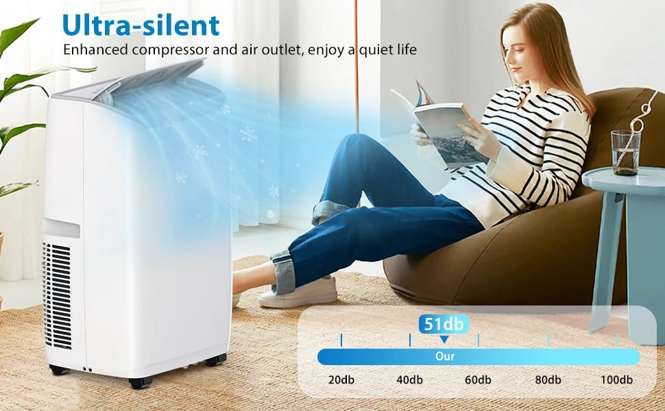 Portable Air Conditioner - 1100W