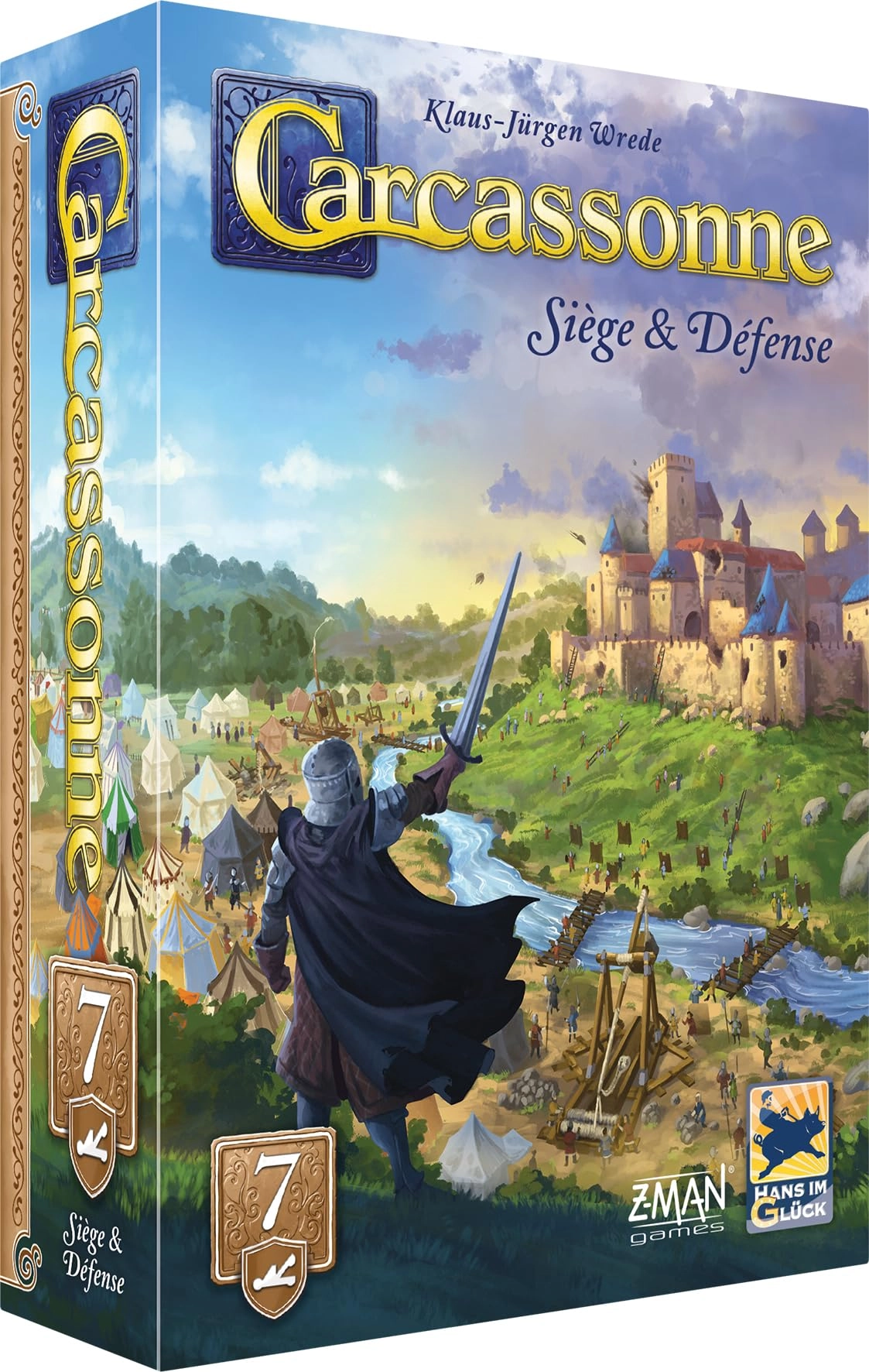 Asmodee Carcassonne: Siege & Defense (French)