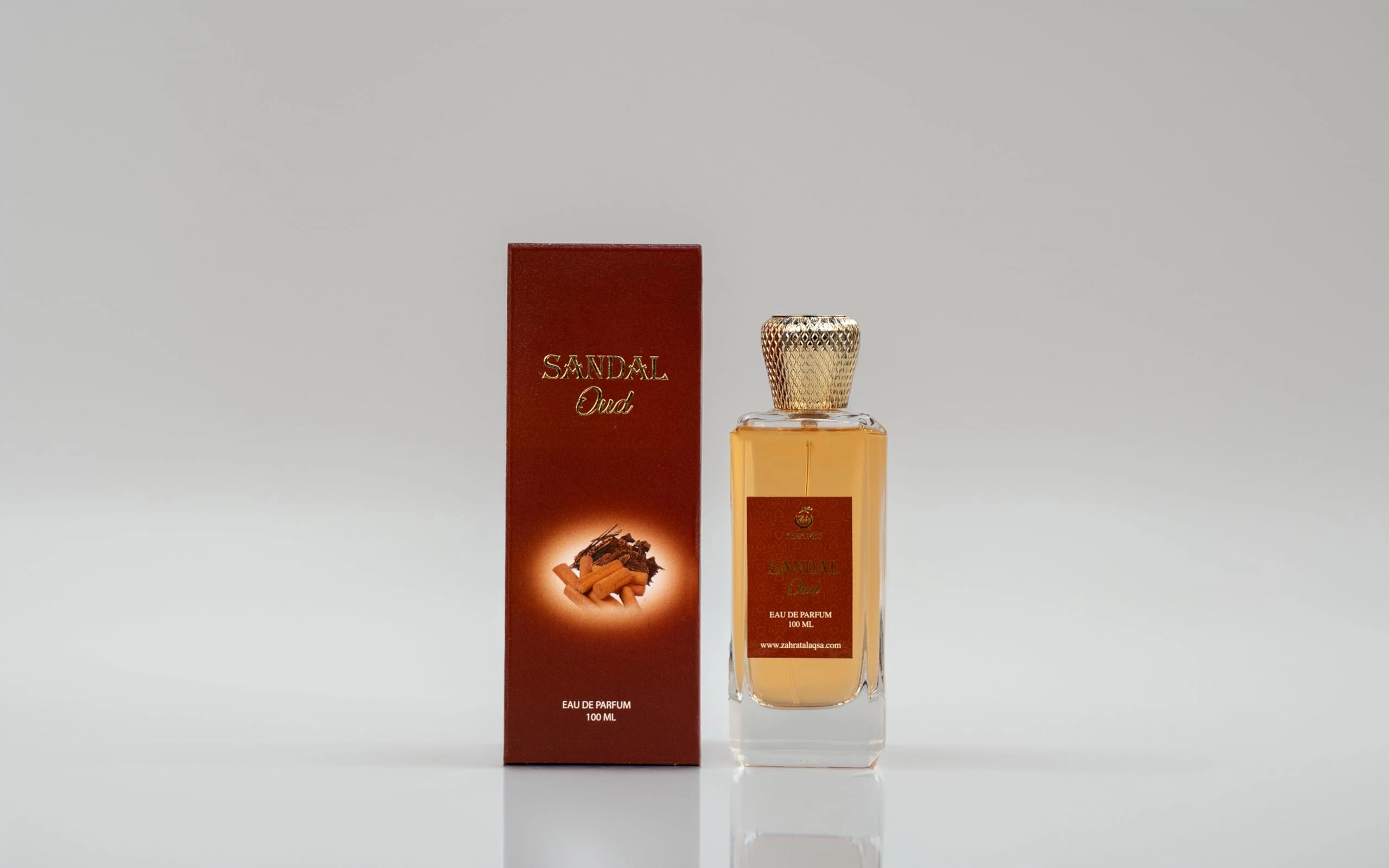 Zahrat Al Aqsa Perfumes Sandal Oud Eau de Parfum 100ml