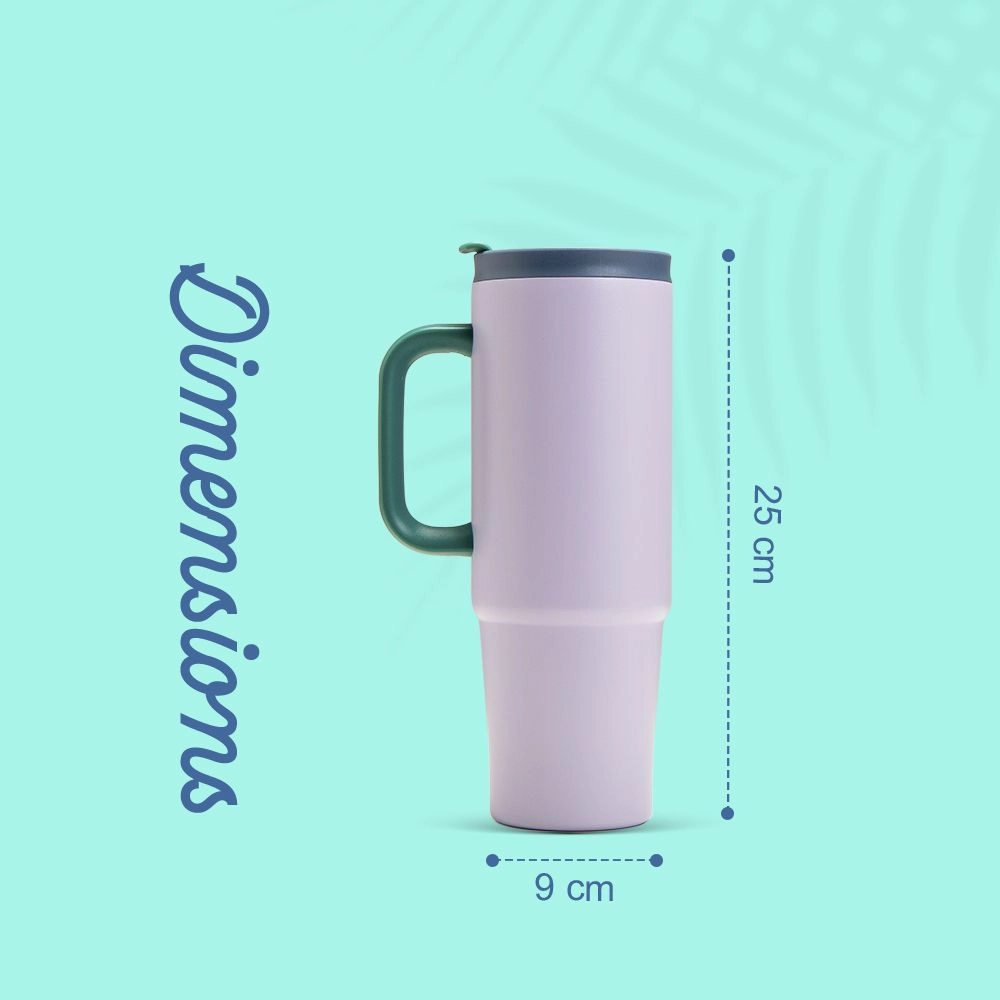 Stainless Steel Insulated Travel Tumbler - 900ml