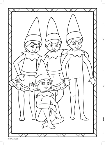 The Elf on the Shelf Sticker Book
