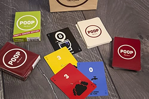 Poop: The Game + Poop: Party Pooper Edition - English Adult