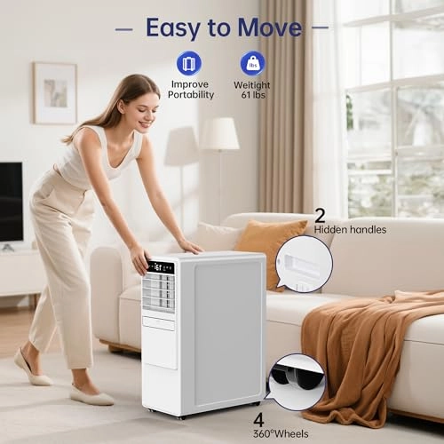 HDPAC-08-A1 - 12000 BTU Portable Air Conditioner