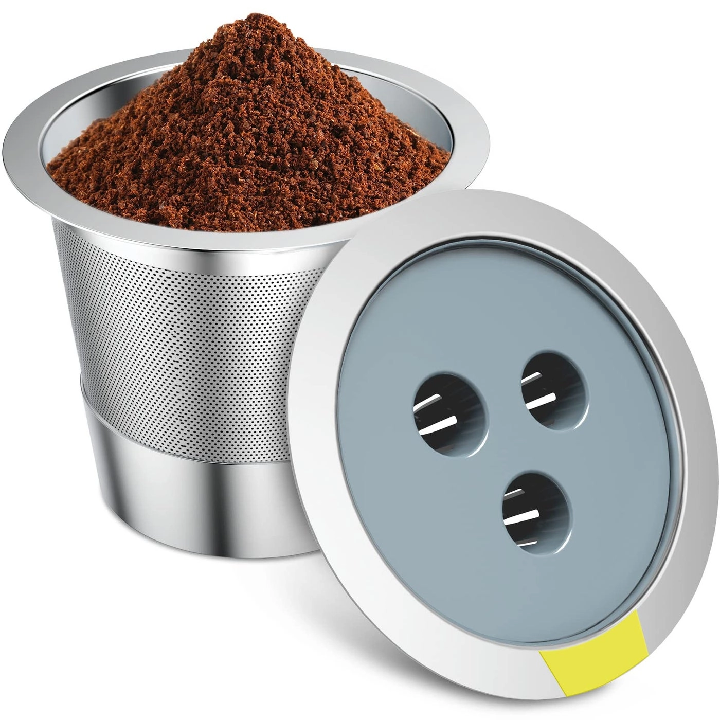 YEOSEN Reusable K Cups - Stainless Steel Compatible With Ninja Coffee Maker