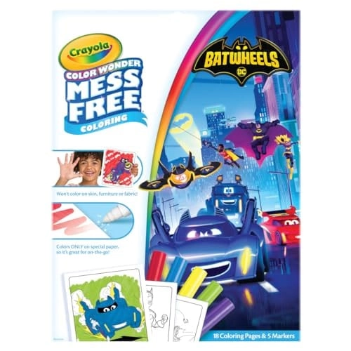 Batwheels Color Wonder Activity Set - Batman 3+ years
