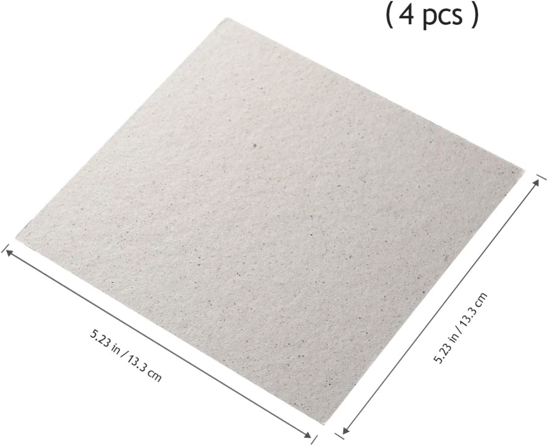 Waveguide Cover - 13 x 13cm 4Pcs Mica